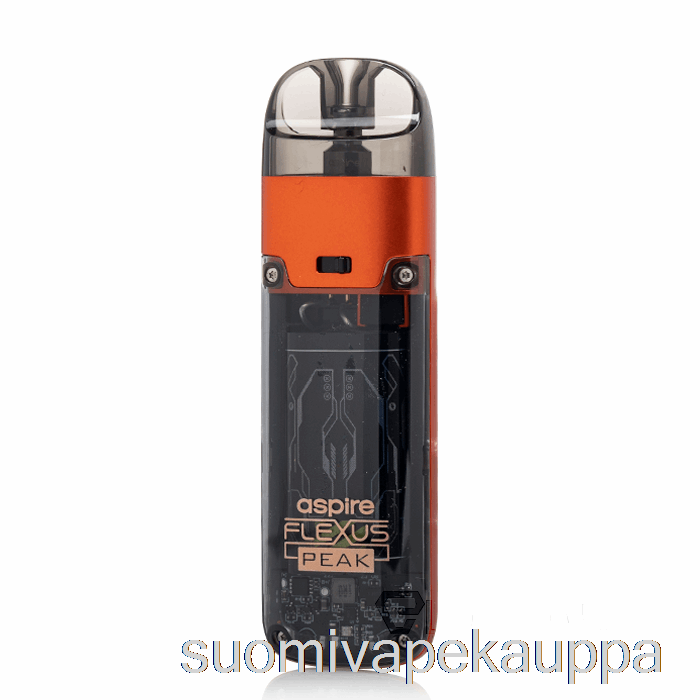 Vape Suomi Aspire Flexus Peak Pod System Keltainen Oranssi